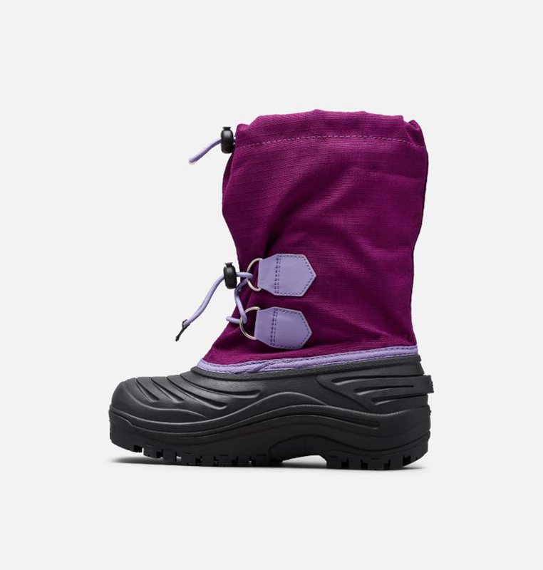 Sorel Barn Vinterkängor Lila/Svarta - Childrens Super Trooper™ - WHS-513679